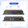 ORIVISION موسع ألياف بصرية غير مضغوط 1920x1200@60 HDMI KVM