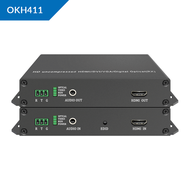 Extensor de fibra &oacute;ptica KVM HDMI 1920x1200@60 sin comprimir ORIVISION