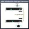 Extension de fibre optique KVM HDMI non compress&eacute;e ORIVISION 4K @ 60
