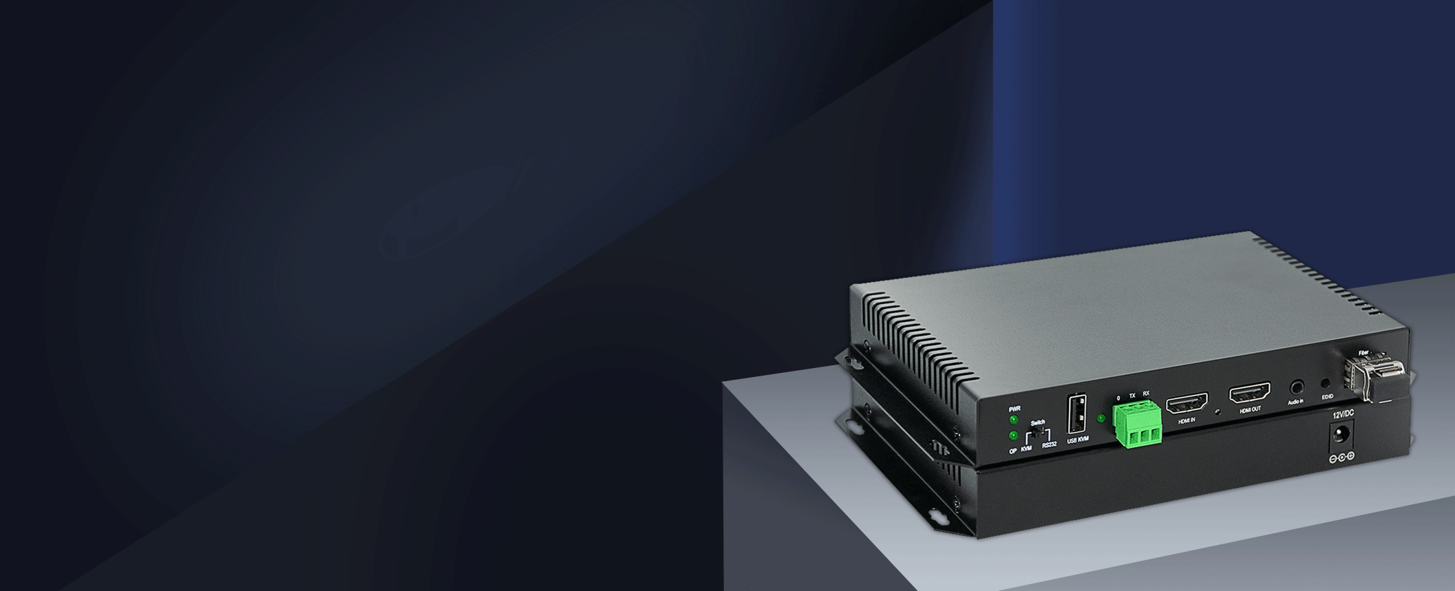 Extensor de fibra &oacute;ptica KVM HDMI 4K@60Hz