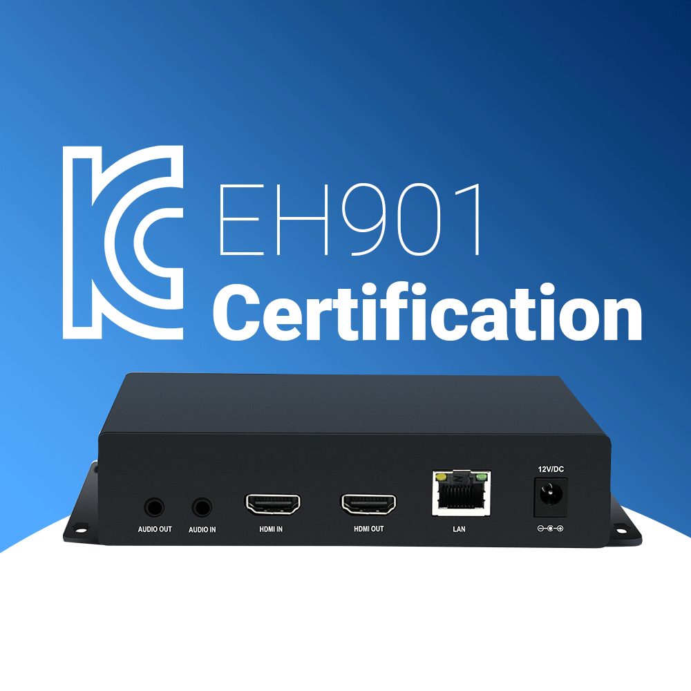 جهاز تشفير الفيديو عالي الدقة ZY-EH901 من ORIVISION يحصل على شهادة KC