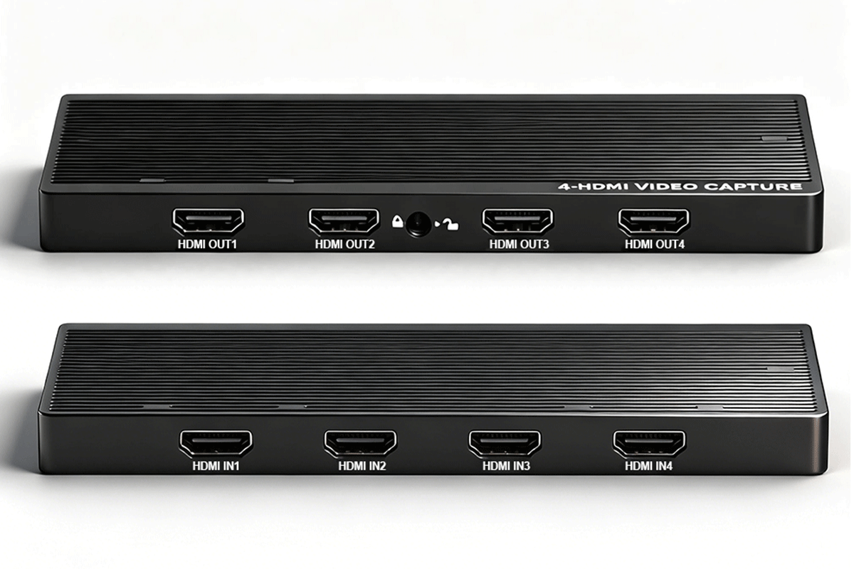 <span style='color:#333333;'><span style='font-size:30px;'><strong>Carte de capture HDMI 4-en-1 4K60hz avec boucle</strong></span></span>