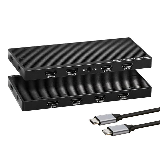بطاقة التقاط 4 في 1 HDMI 4K60hz مع Loopout