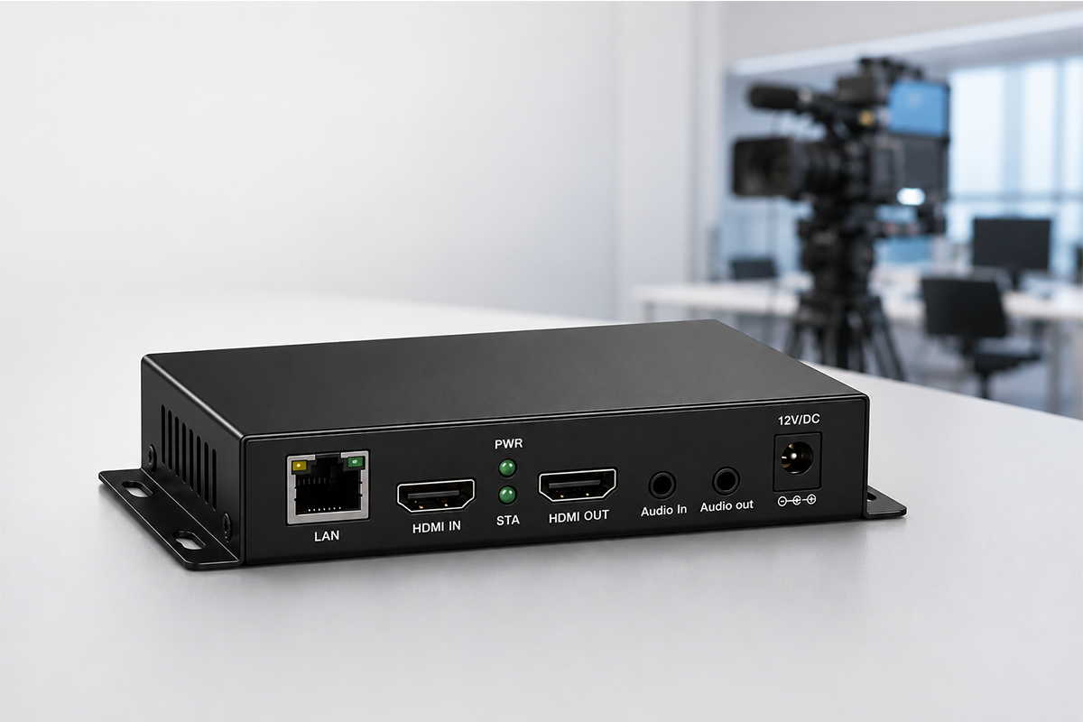 <span style='color:#333333;'><strong>Encodeur vid&eacute;o HDMI professionnel et stable pour le streaming en direct</strong></span>