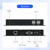 ORIVISION 4K@60HZ Extension KVM HDMI/USB2.0 sur Cat 5e/6
