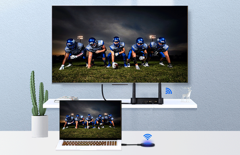 <span style='color:#333333;'><span style='font-size:24px;'><strong>Pas besoin de projection mat&eacute;rielle pure WiFi</strong></span></span>