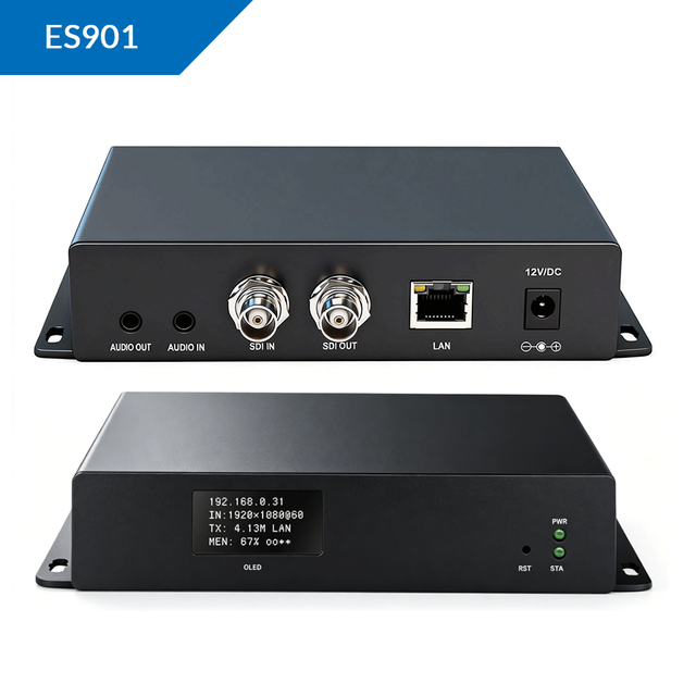Codificatore video SDI H265 1080P60 con OLED